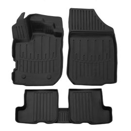 Tapis De Sol - Scoutt - Dacia Sandero 2 - Caoutchouc Premium - Sur Mesure - Noir