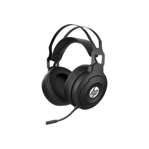 HP X1000 - Micro-casque - circum-aural - sans fil - noir - pour HP 21, 22, 24, 27; Portable 24, 27, 32, TP01