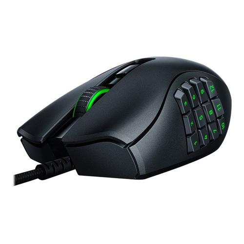 Razer Naga X - Souris - ergonomique - pour droitiers - optique - 16 boutons - filaire - USB