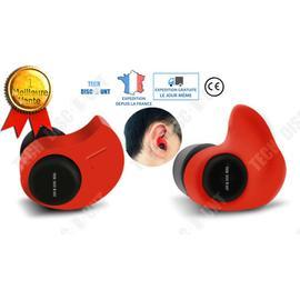 Bouchons d'oreille anti-bruit Réduction du bruit Protection du sommeil  Bouchons d'oreille en plastique anti-ronflement doux