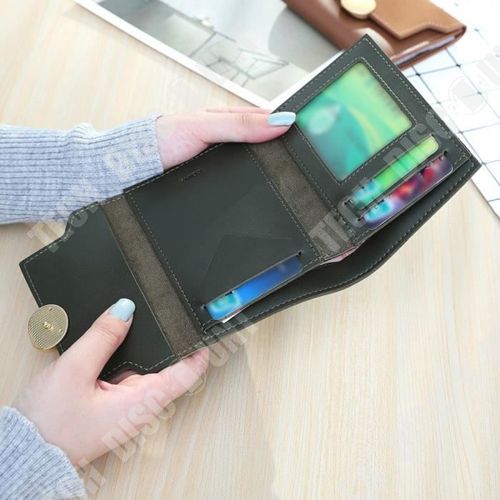 Sac Décontracté à la mode pour femmes - Portefeuille en cuir - accessoire maroquinerie - Porte-monnaie