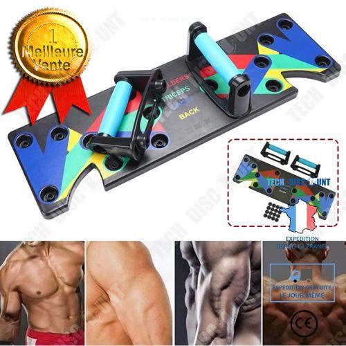 Support Pliable 9 En 1 Avec Poignée Pour Salle De Musculation, Entraînement À La Maison, Pratique Musculaire