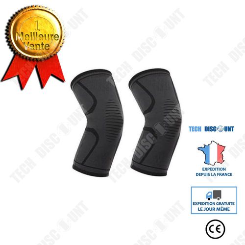 Genouillère De Compression De , Pour Hommes & Femmes, Bandage De Soutien De Genou Pour Les Sports, Crossfit, Basketball, Récupératio