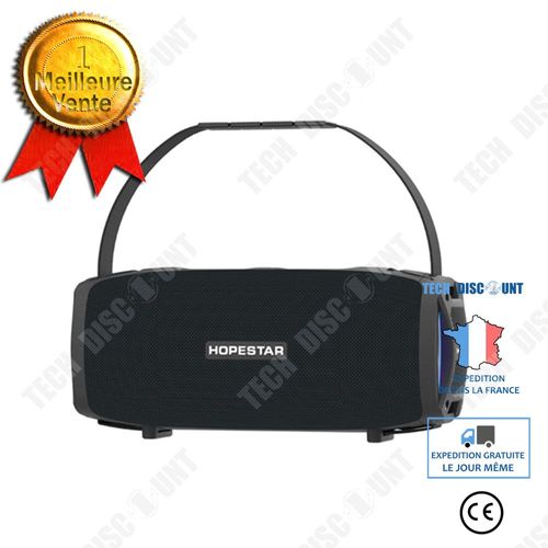 Haut-parleur Bluetooth extérieur portable haut-parleur colonne sans fil 3D subwoofer stéréo centre de musique Super Bass Box 2400mAh
