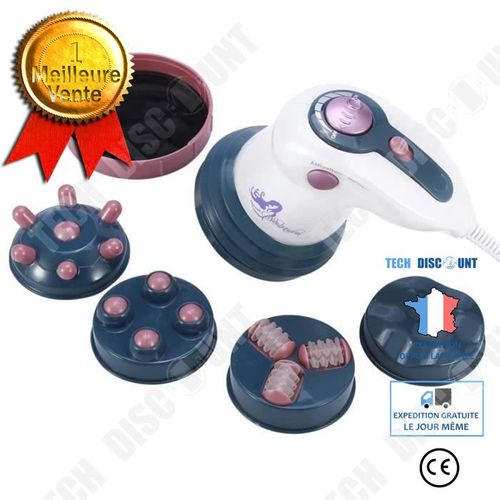 Machine De Massage Cellulite Infrarouge Anti Cellulite Massage Combustion Des Graisses Infrarouge -Rouge 