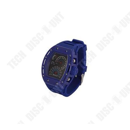 Led Casual Fashion Sports Car Instrument Surface Cadeaux Hommes Et Femmes Montres