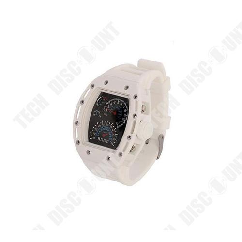 Led Casual Fashion Sports Car Instrument Surface Cadeaux Hommes Et Femmes Montres