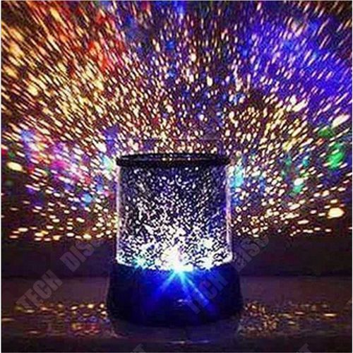 Lampe Projecteur Veilleuse Romantique Etoiles Planétarium Cosmos