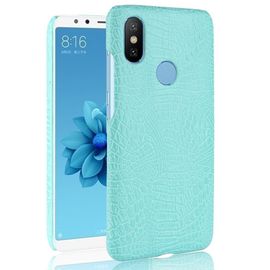 Étui Pour Classique Élégant Xiaomi Mi A2 /Mi 6x Housse De Protection Compatibilité Anti Éraflure Mode Classique D'alligator - Vert