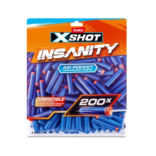 Xshot Pack De 200 Fléchettes Xshot Insanity