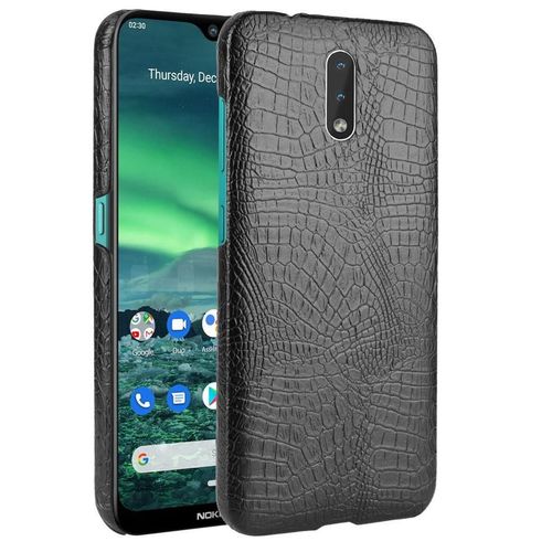 Classique Élégant Étui Pour Nokia 2.3 Anti Éraflure Housse De Protection Mode Classique D'alligator Compatibilité - Noir