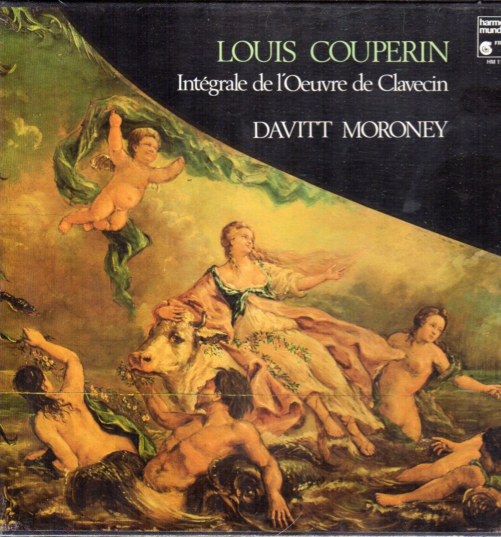 Louis Couperin Davitt Moroney Intégrale De L'oeuvre De Clavecin Ref Hm 1124/28