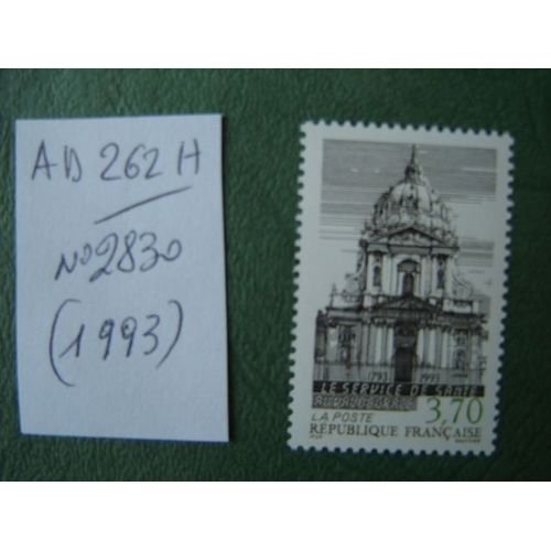 Ad 262h // Timbre France Neuf 1993 *N°2830 " Le Service De Santé