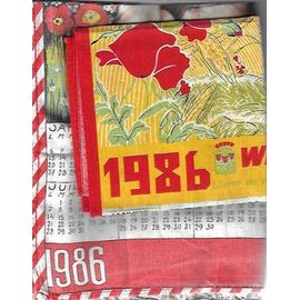 Torchons Calendrier 1986