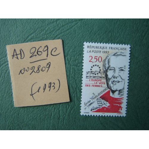 Ad 269c // Timbre France Neuf 1993 * N°2809 "