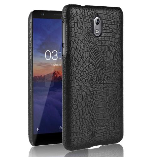 Classique Élégant Étui Pour Nokia 3.1 Compatibilité Housse De Protection Mode Classique D'alligator Anti Éraflure - Noir