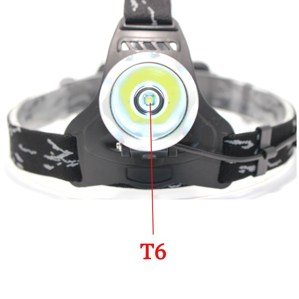 Lampe Frontale tanche, 3 Modes De Lampe Frontale, Lampe Tor... - 4