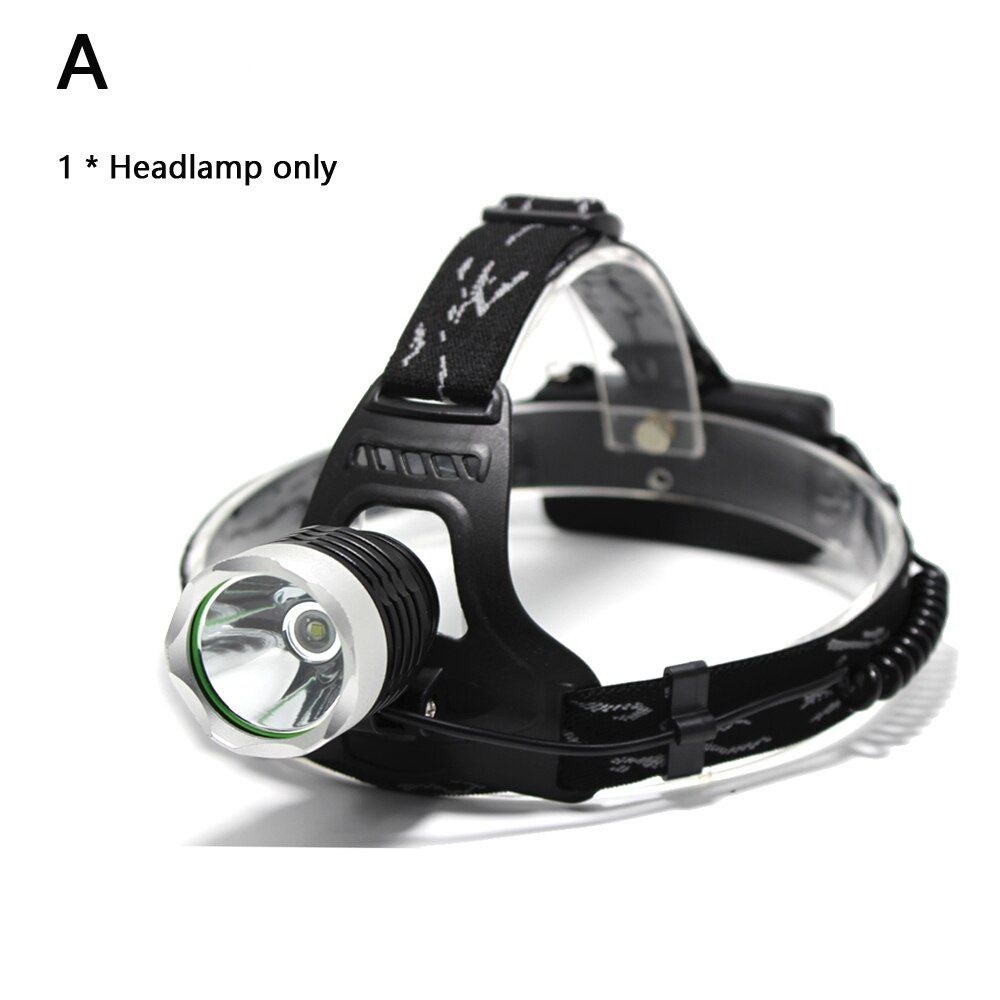 Lampe Frontale tanche, 3 Modes De Lampe Frontale, Lampe Tor...