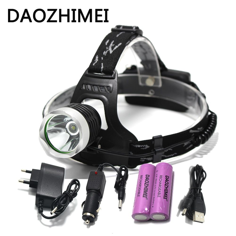 Lampe Frontale tanche, 3 Modes De Lampe Frontale, Lampe Tor... - 2