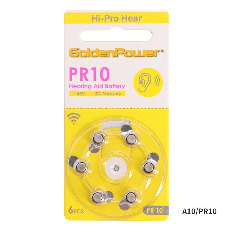 30pcs - A312-PR312 - Piles pour appareils auditifs - 7