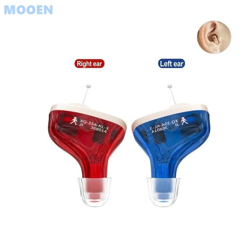 Amplificateur Auditif Mini Prothèse 40 DB Avec Piles Et 3 Embouts Silicone