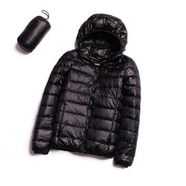 Grande taille 3XL 4XL 5XL 6XL hiver doudoune femmes vetements d exterieur rembourres manteau chaud a capuche ultra leger blanc canard duvet manteau femme Parka Rakuten