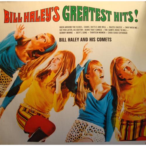 Bill Haley Greatest Hits Lp Mca Rock Around The Clock/Skinny Minnie Ex++