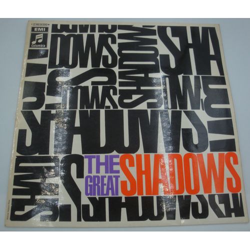 The Shadows The Great Lp Columbia - I Want You To Want Me/Peace Pipe