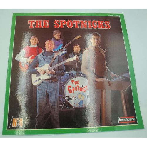 The Spotnicks N°4 Piercing The Unknow/Crying In A Storm Lp Président