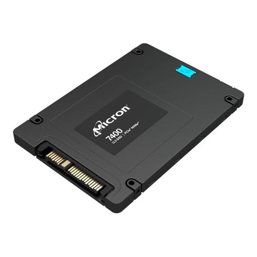Micron 7400 PRO - SSD - 960 Go - interne - 2.5" - U.3 PCIe 4.0 (NVMe)