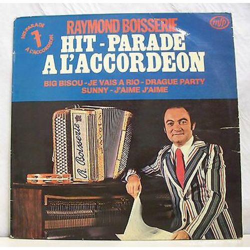 33t Raymond Boisserie Disque Lp 12" Hit Parade Accordeon Vol 7