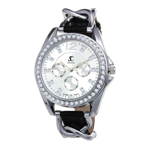 Montre Adèle Sc Crystal Ornée De Cristaux Autrichiens