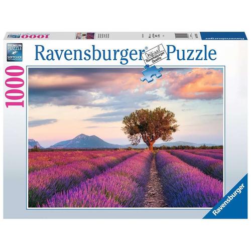 Puzzle Champ De Lavande À L'heure Dorée