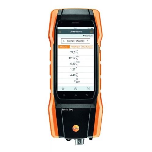 Analyseur de combustion avec imprimante intégrée - Testo 300 Initial TESTO
