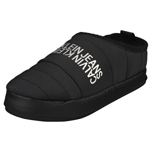 Calvin Klein Home Shoe Slipper Warm Lining Femme Chaussures Pantoufle Noir
