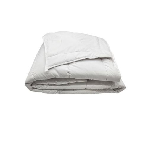 Couette Tempérée Microfibre Blanche - 2 Personnes 220x240 - Mi Saison - Mortreux