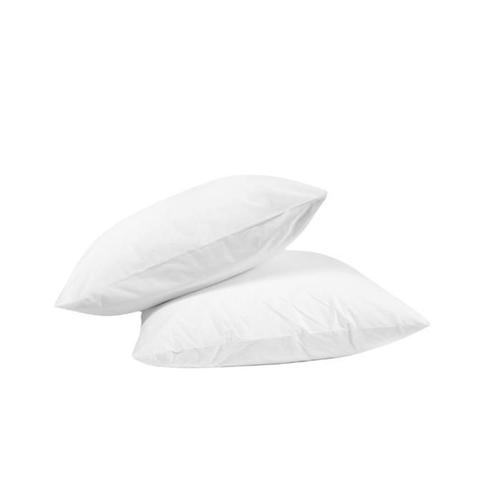 Lot De 2 Oreillers Ferme Coton Bio - 60x60 - 650grs - Mortreux