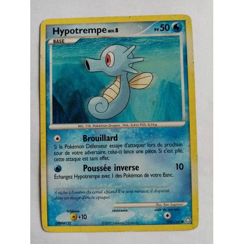 Carte Pokemon Diamant Et Perle - Éveil Des Légendes : Hypotrempe 102/146