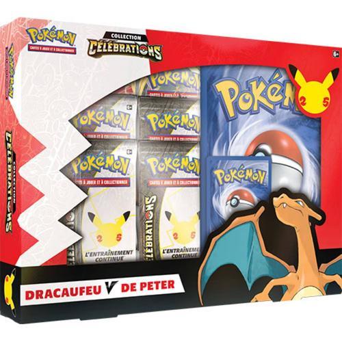 Coffret Pokemon Dracaufeu Célébration 25 Ans