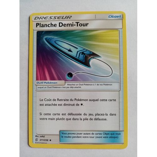 Carte Pokemon Soleil Et Lune - Harmonie Des Esprits : Planche Demi-Tour 211/236