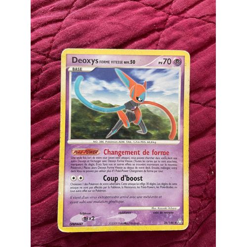 Deoxys - Dp6: Eveil Des Legendes - 26/146 - Carte Pokemon Française