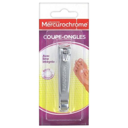 Coupe-Ongles En Acier Inoxydable Mercurochrome Argenté