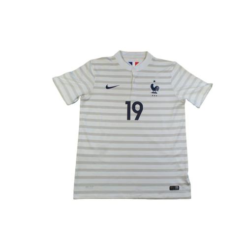 Maillot France Extérieur N°19 Pogba 2014-2015