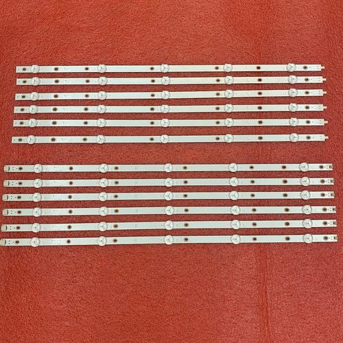 Bande rétro-éclairage, 12 pièces, 55PUS6503 55PUS7503 55PUS6162 55PUS6262 55PUS6753 55PUS7303 55PUS6703 LB55073