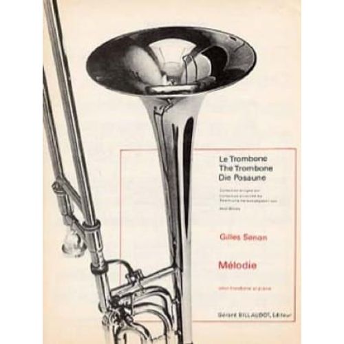 Mélodie Pour Trombone Et Piano