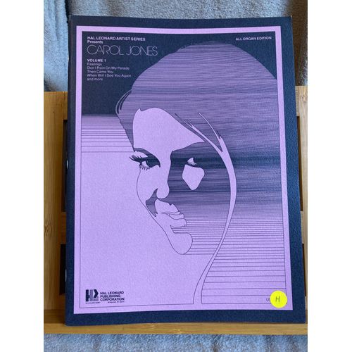 Carol Jones Volume 1 Partition Orgue Jazz All Organ Éditions Hal Léonard 1976