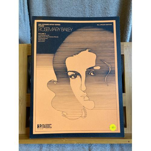 Rosemary Bailey Vol. 2 Partition Orgue Jazz All Organ Éditions Hal Léonard 1975