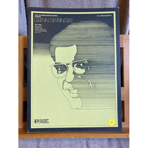 Glenn Derringer Vol. 1 Partition Orgue Jazz All Organ Éditions Hal Léonard 1975