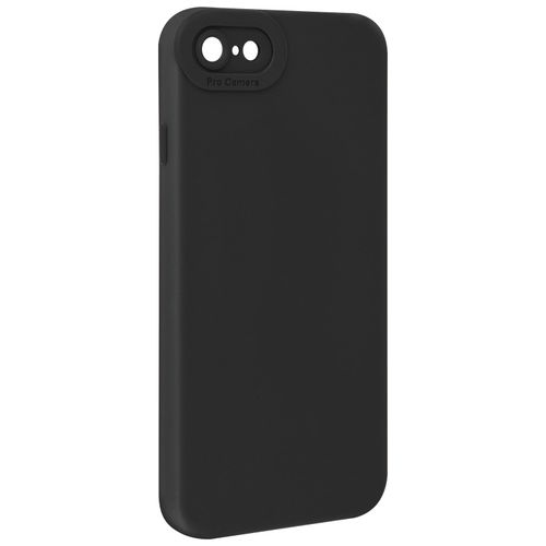 Coque Pour Iphone 7 / 8 / Se 2020 / Se 2022 Silicone Protection Caméra Noir