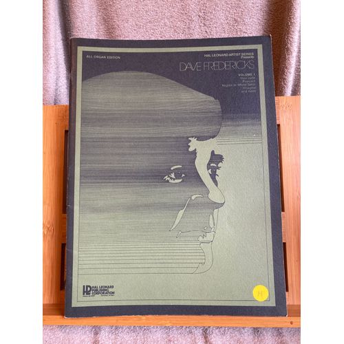 Dave Fredericks Vol. 1 Partition Orgue Jazz All Organ Éditions Hal Léonard 1975